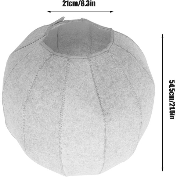 Cat Tunnel Nest Tube Shell Hideout Toy Collapsible Gray - Picture 4 of 5